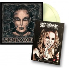 Asmodina ‎– Inferno (ex Arch Enemy) 2LP Цветной винил Ltd Ed Glow In The Dark + открытка с автографом